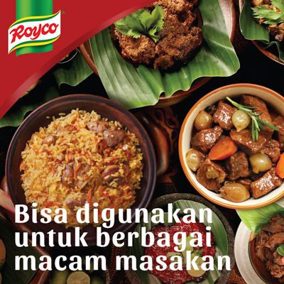 Royco Bumbu Dasar Rendang 525g - With Royco Bumbu Dasar Rendang, everyone can make delicious authentic Rendang every time!